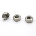 1 Inch 2 Inch ASME B18.2.2 zin-plated carbon steel ASTM A194 2H M32 2HM BLACK Stainless steel Heavy hex nut